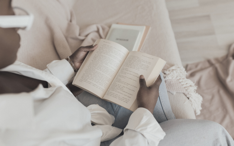 reading is a good self-care habit