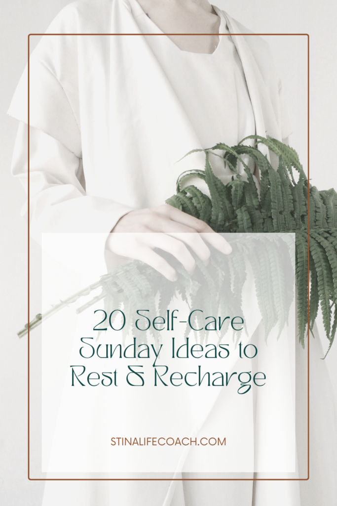 self-care ideas that help you rest and recharge